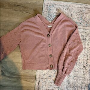 Moon and Madison Cropped Sweater